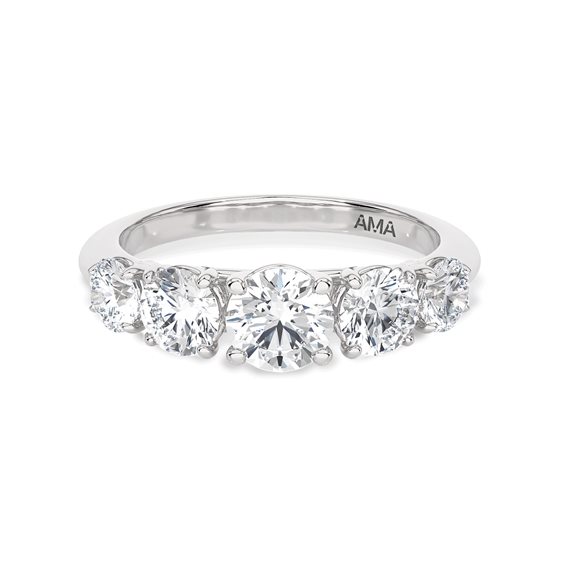 Ringe Ama Dame in Weißgold Diamante Lab Grown 1.58 Ct AMA-AN-1035-16-1-13-1.50 - AMA-AN-1035-16-1-13-1.50